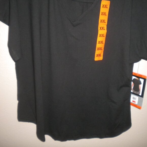 Tranquility by Colorado Clothing Women's Plus Size XXL Black Top Tee NWT - Picture 4 of 5